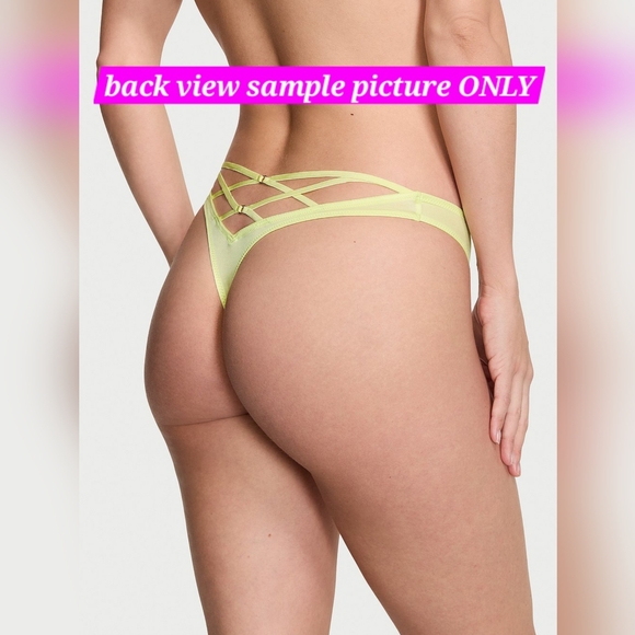 π XXL VS Very Sexy Strappy Back High-Leg Thong Panty π - Picture 2 of 13